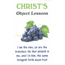 Christs object lessons Christs object lessons