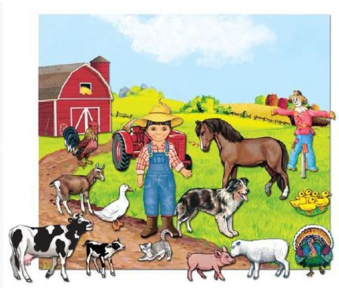 My Farm Friends - Pieces and Playboard 25803