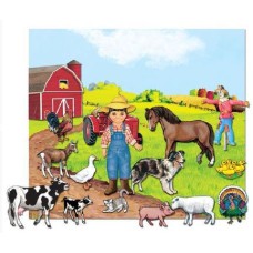 My Farm Friends - Pieces Only (PLAYBOARD NOT INCLUDED)