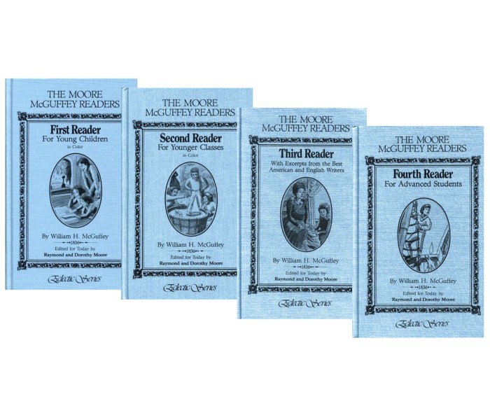 McGuffey Reader Set of 4 McGuffey Reader Set of 4