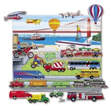 Trucks Train and Planes - Pieces only No Playboard 25709